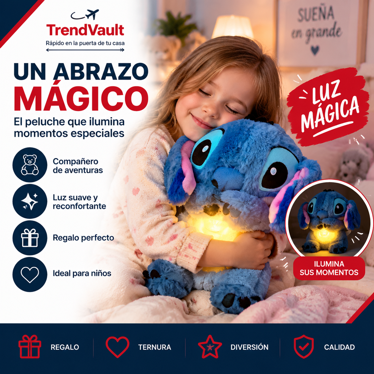 Peluche Stitch Que Respira