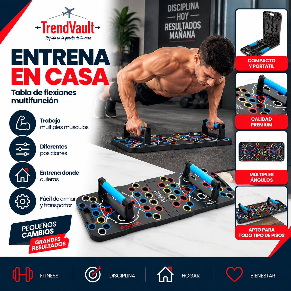 Tabla de Ejercicio Push