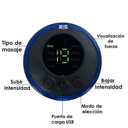MINI Masajeador Cervical Eléctrico Recargable USB + Control Extra