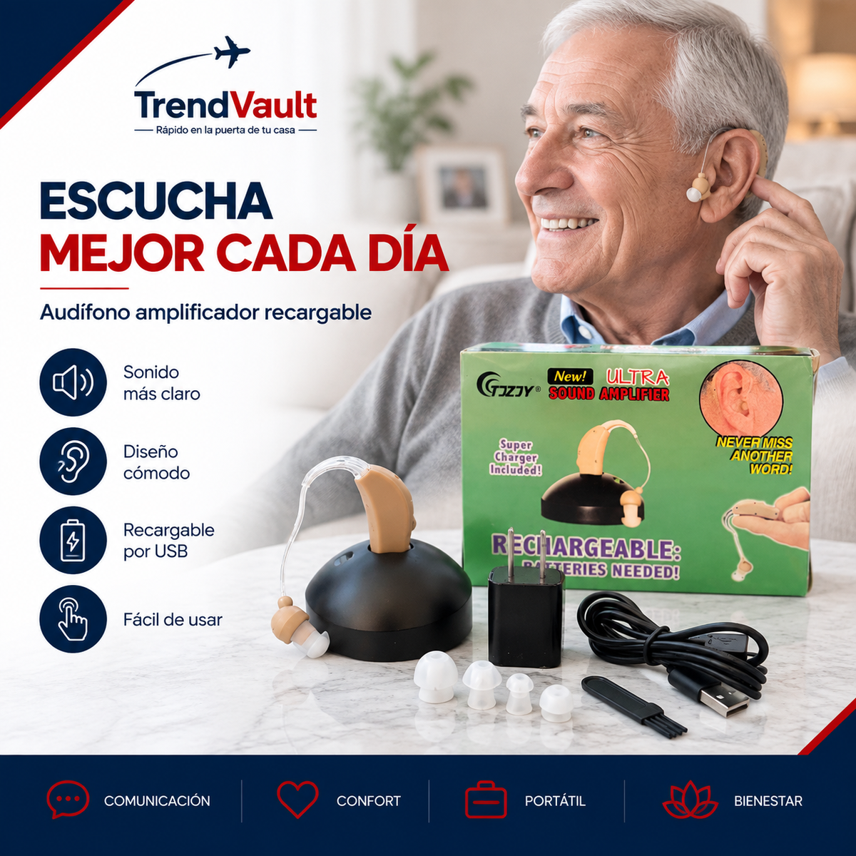 Audífono Amplificador
