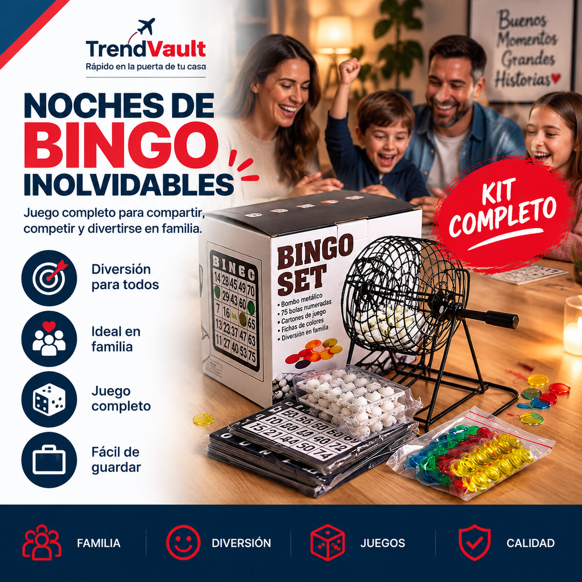 BINGO METALICO