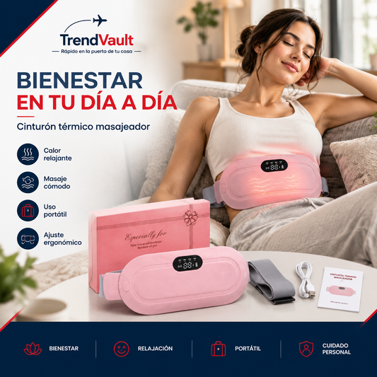 TermoBelt Cinturón Térmico Masajeador