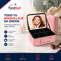 Estuche Cosmetiquera Maquillaje Espejo