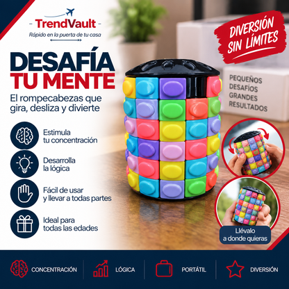 CUBO RUBIK CILINDRO 800D
