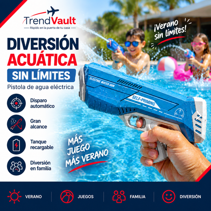 Pistola de Agua Eléctrica Viral de TikTok