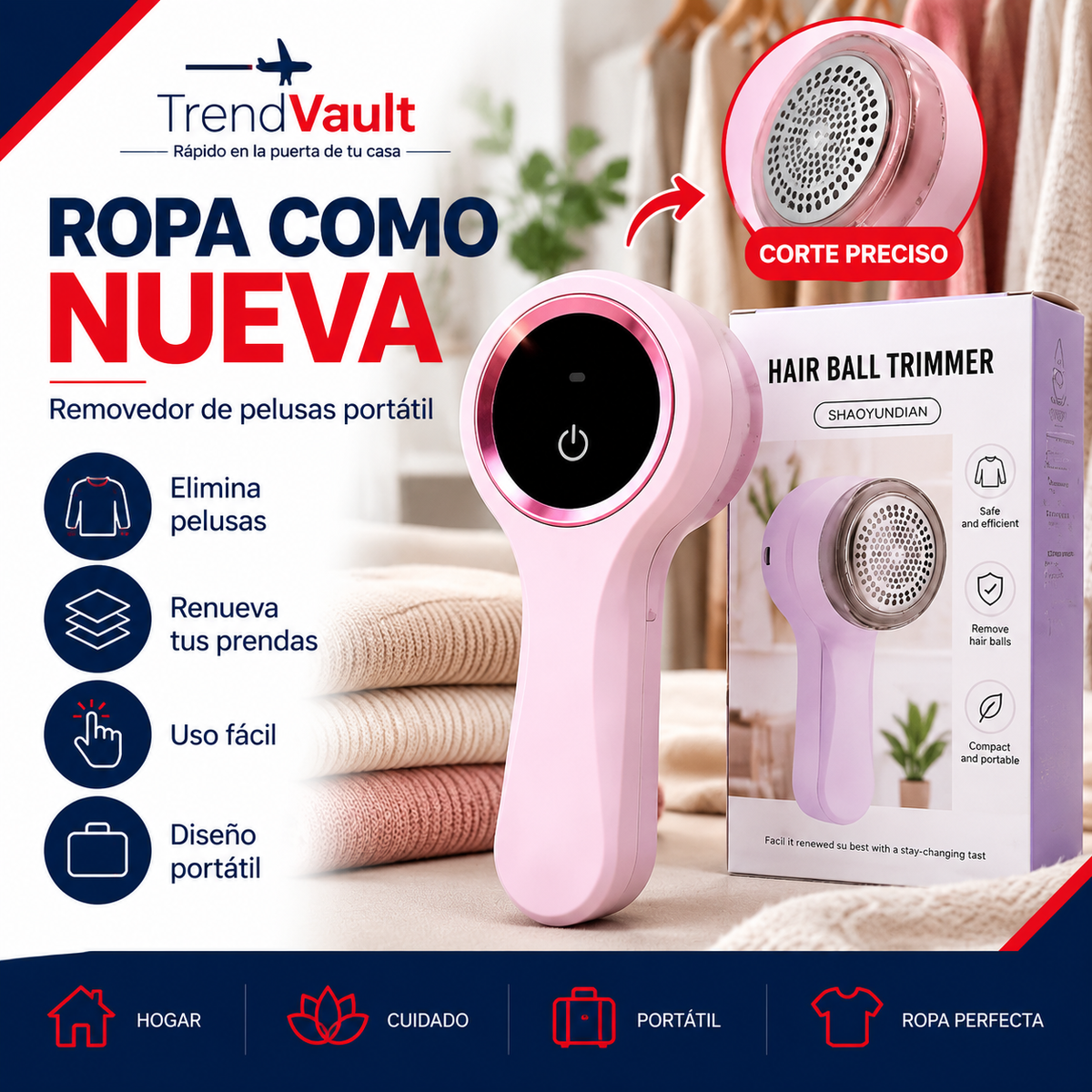 Quita Motas Eléctrico Recargable