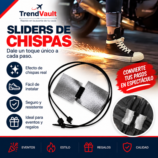Sliders Set De Chispas Para Moto