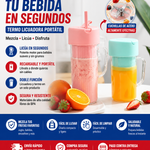 TERMO DE JUGO PORTATIL LICUADORA